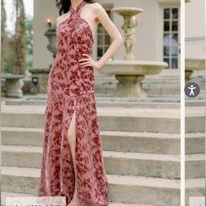 Athena Velvet Floral Burnout